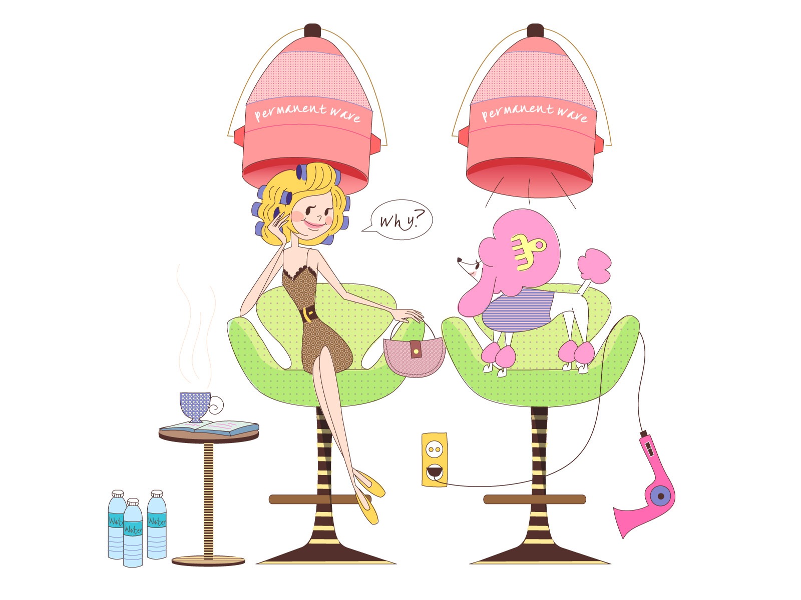 矢量時尚女孩 壁紙(二) #2 - 1600x1200