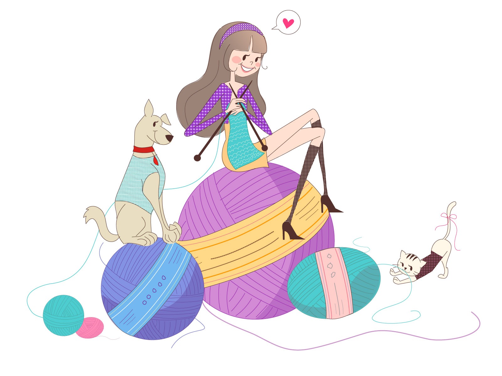 Vector Fashion Girls Wallpaper (2) #16 - 1600x1200