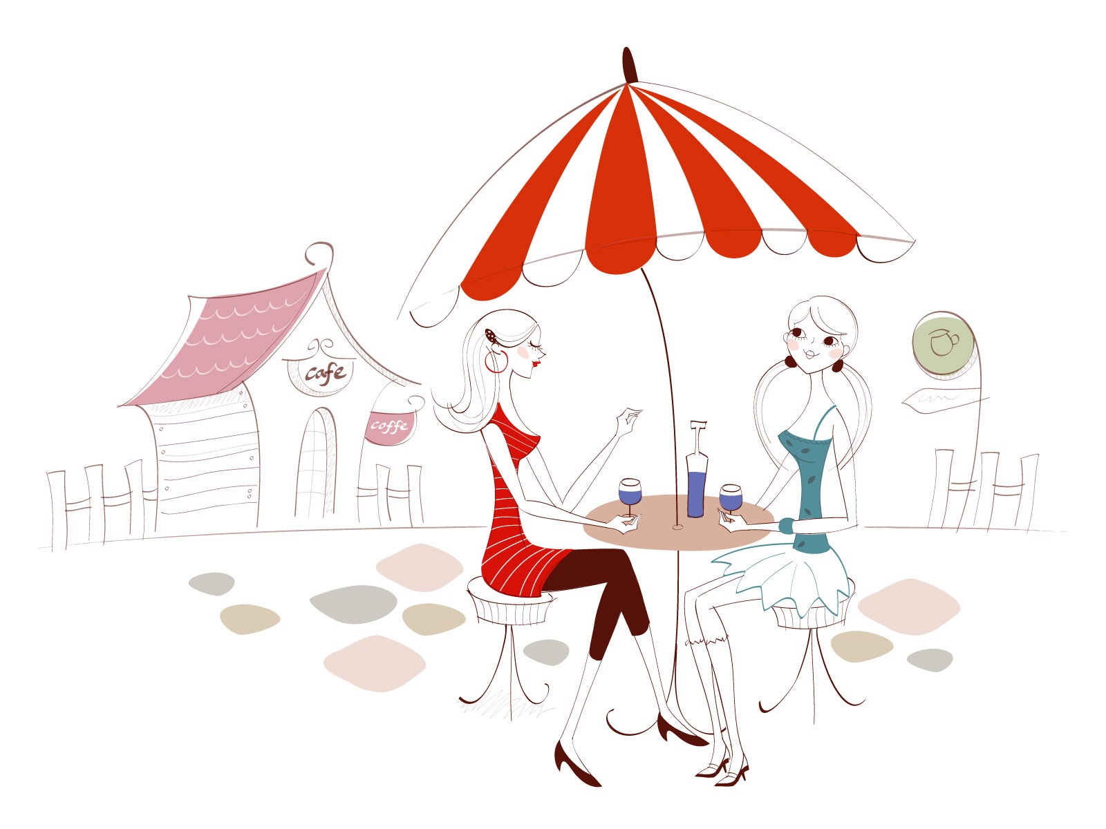 矢量時尚女孩 壁紙(五) #20 - 1600x1200