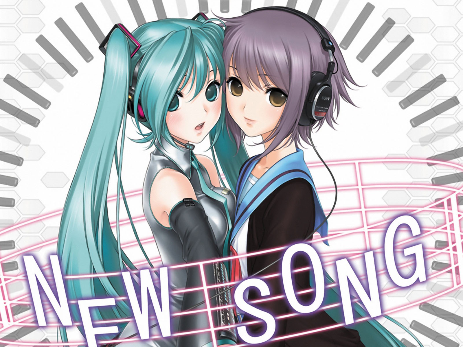 初音未來系列 壁紙(一) #9 - 1600x1200