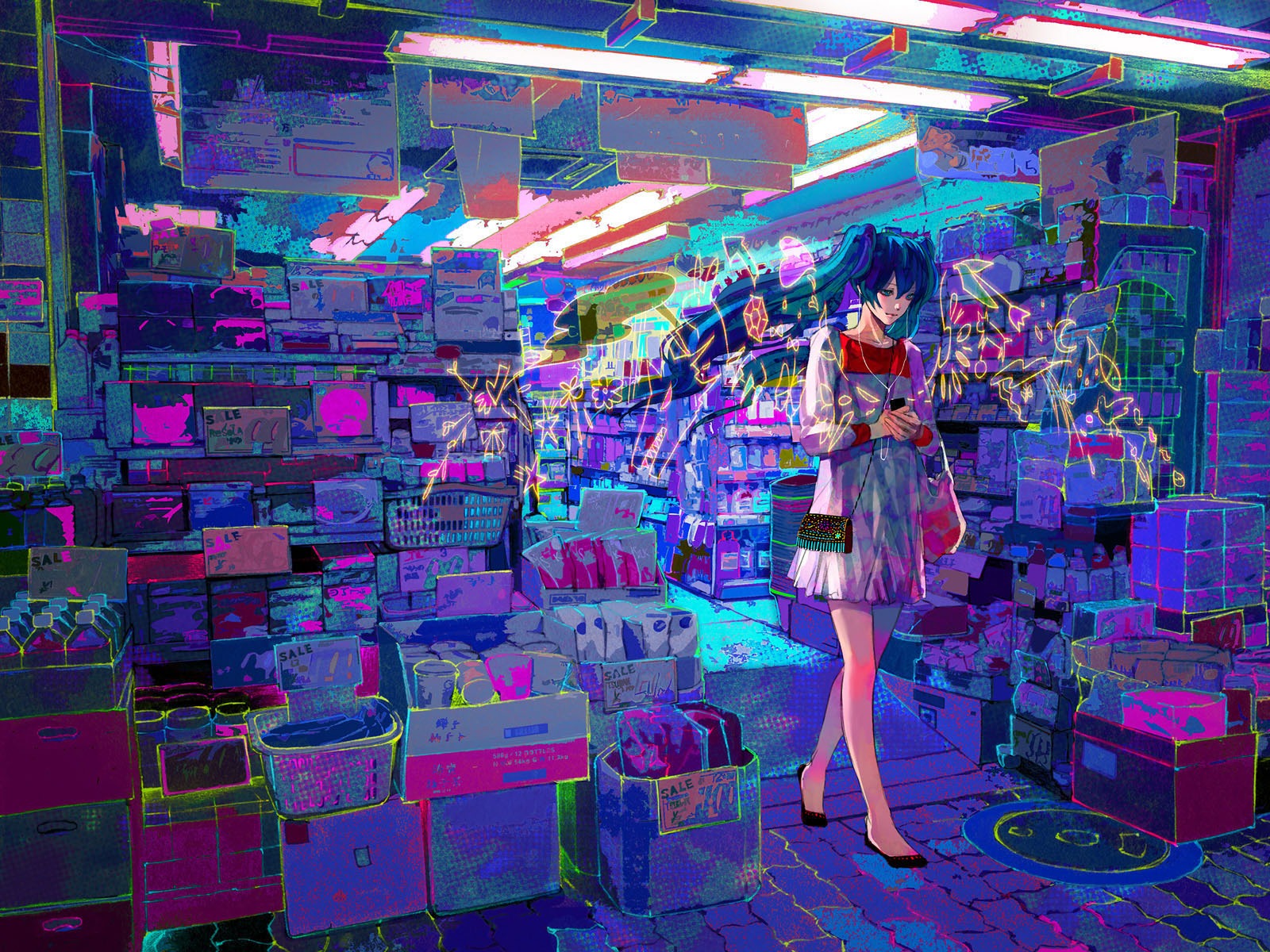 初音未來系列 壁紙(一) #13 - 1600x1200