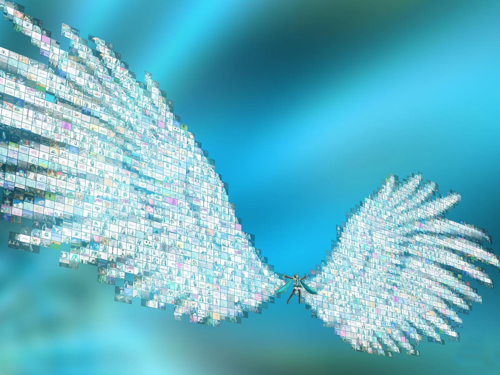 初音未來系列 壁紙(二) #6 - 1600x1200