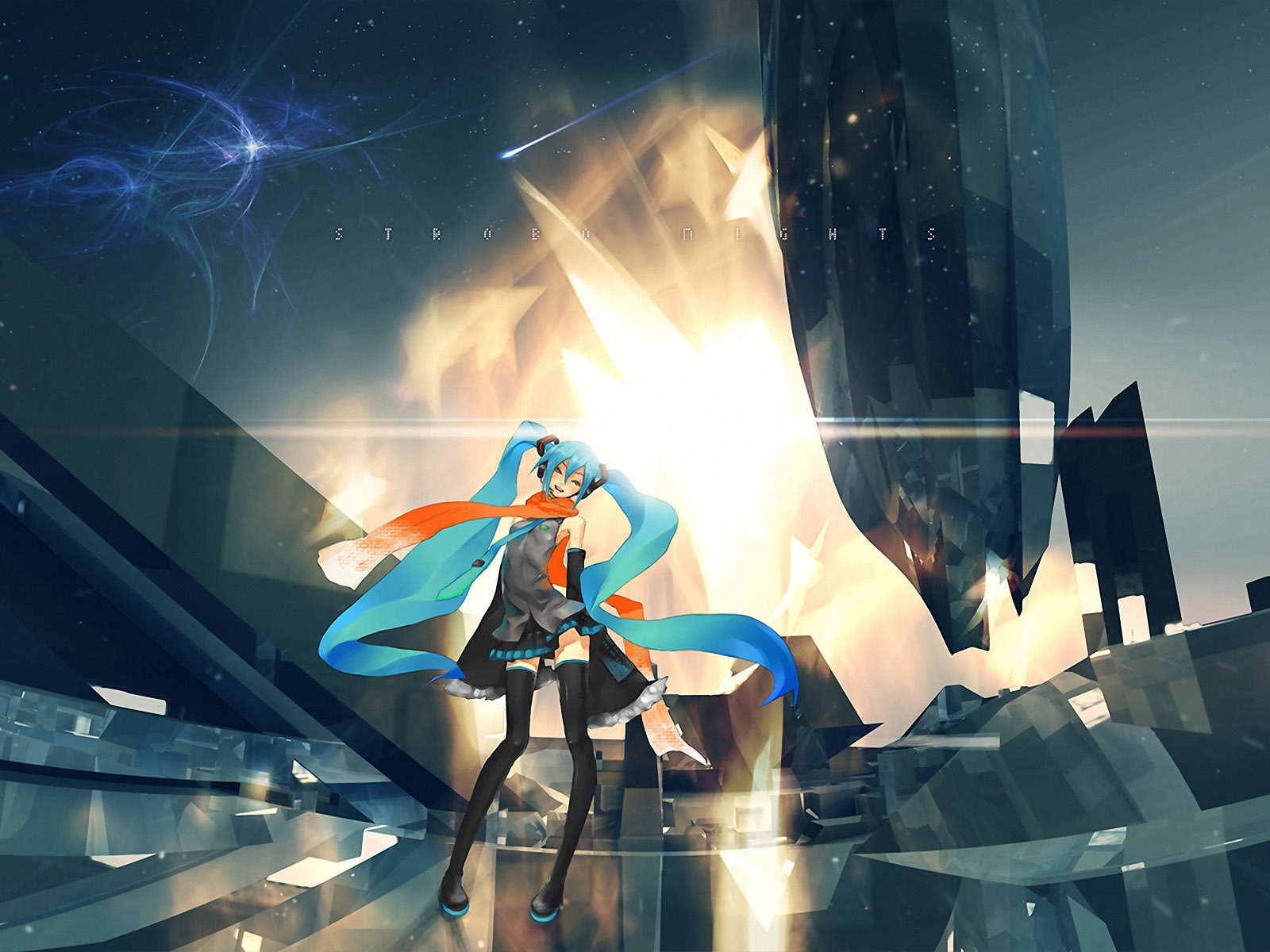 初音未來系列 壁紙(二) #18 - 1600x1200