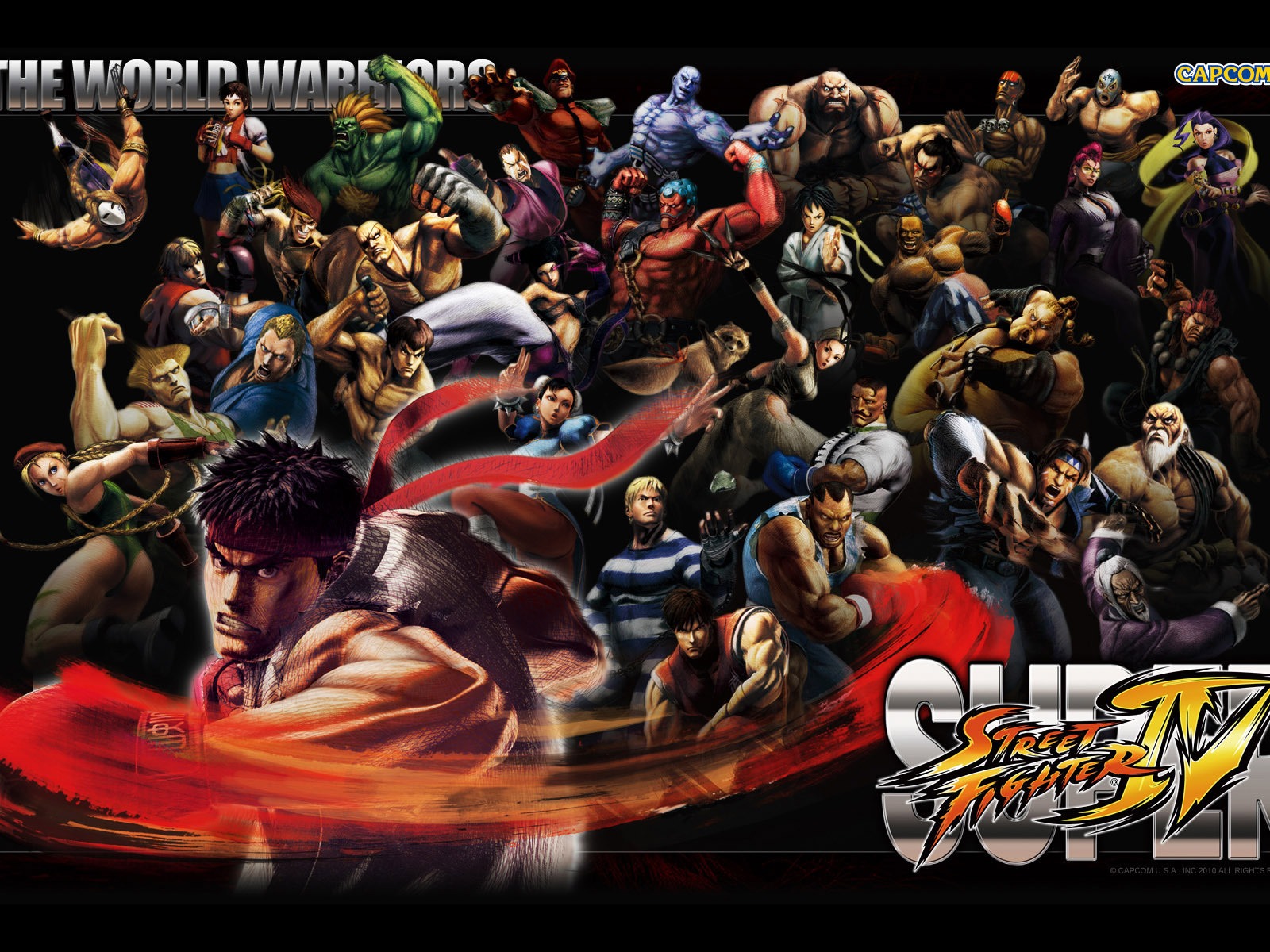 Super Street Fighter 4 HD Wallpapers #2 - 1600x1200