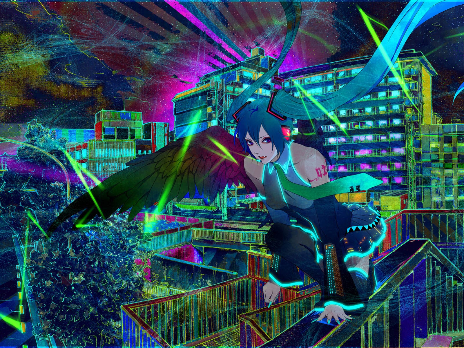 初音未來系列 壁紙(三) #5 - 1600x1200