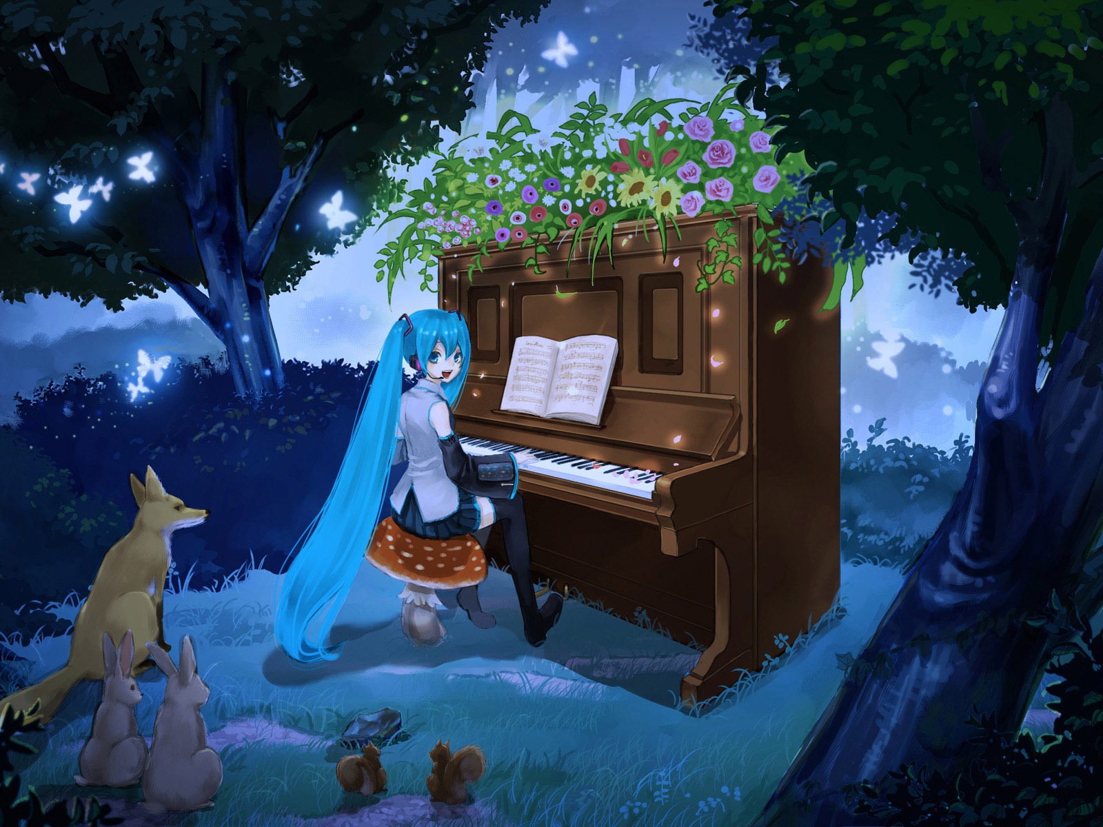 初音未來系列 壁紙(三) #10 - 1600x1200