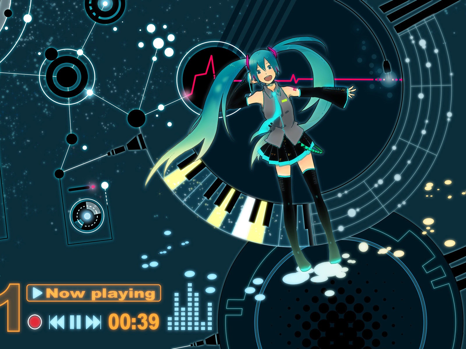 初音未來系列 壁紙(三) #15 - 1600x1200