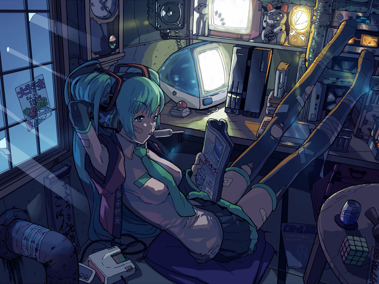初音未來系列 壁紙(三) #17 - 1600x1200