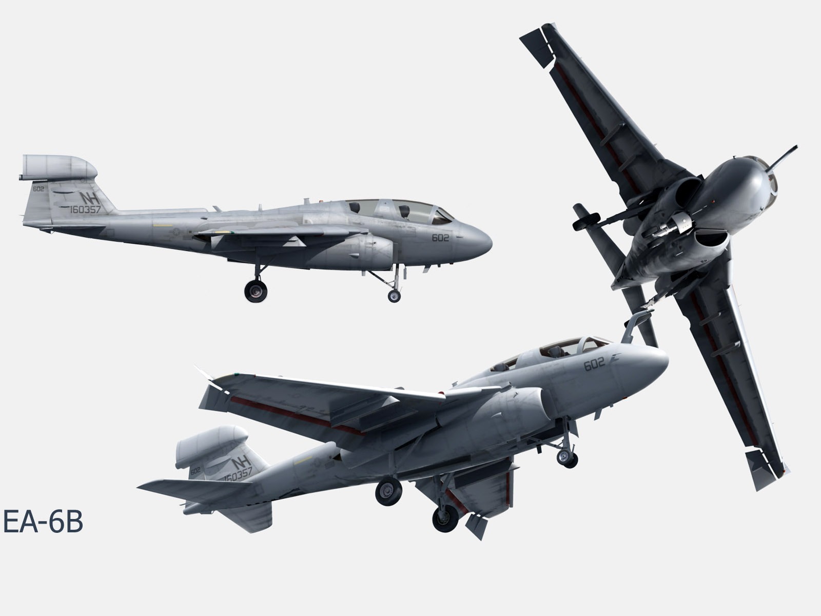 의 CG 벽지 군용 항공기 #18 - 1600x1200