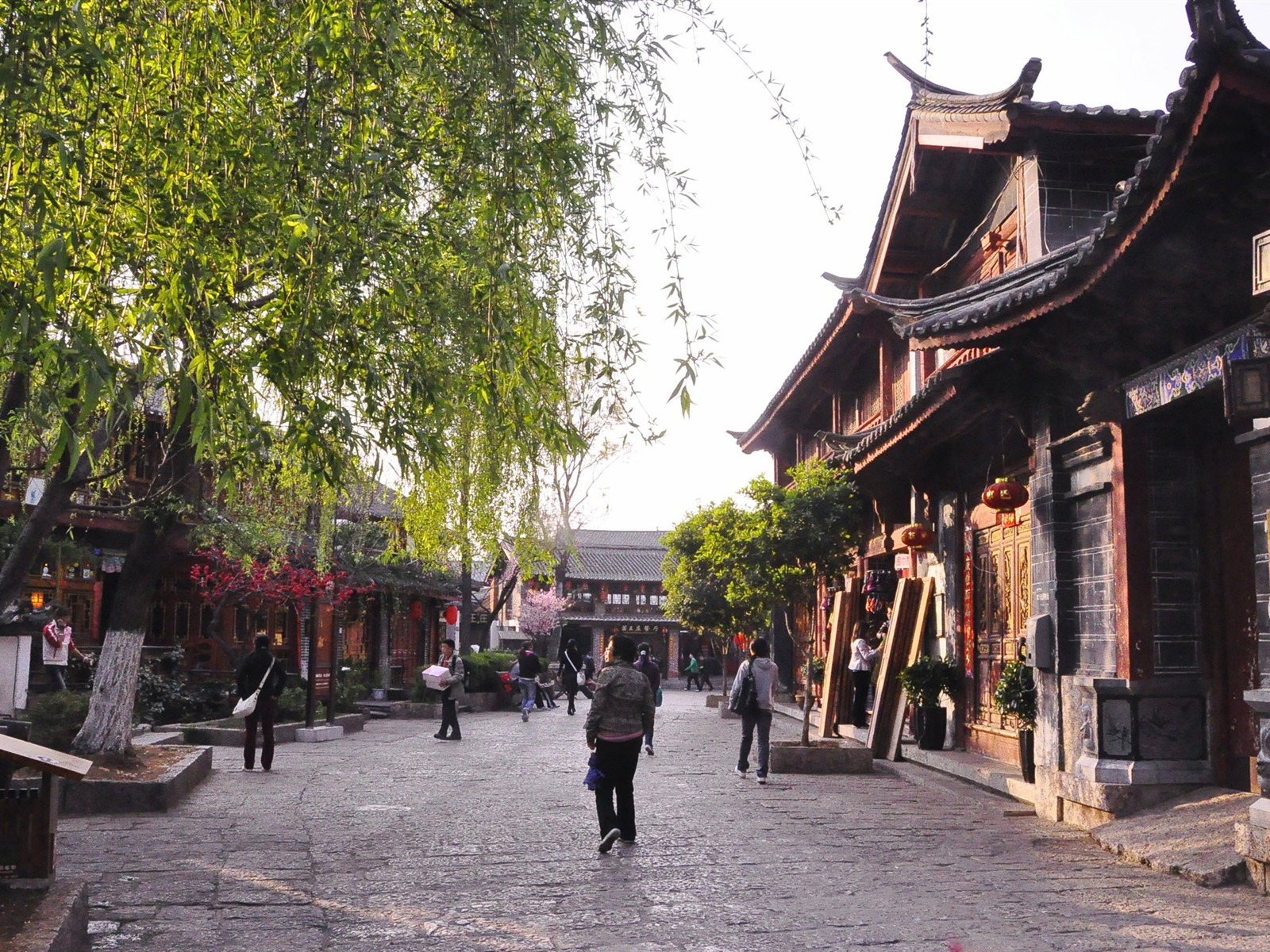 Lijiang ancient town atmosphere (2) (old Hong OK works) #3 - 1600x1200