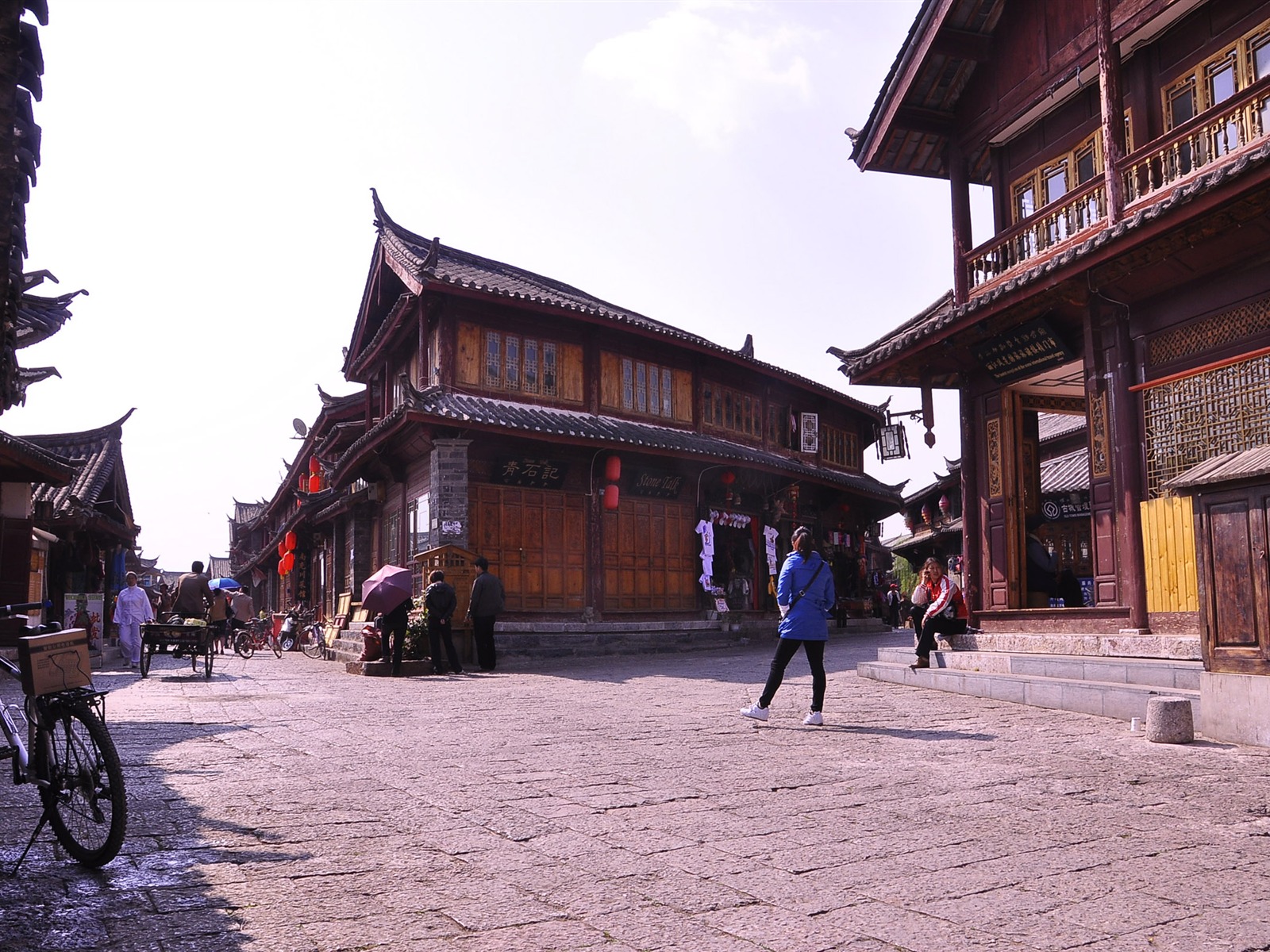 Lijiang ancient town atmosphere (2) (old Hong OK works) #14 - 1600x1200