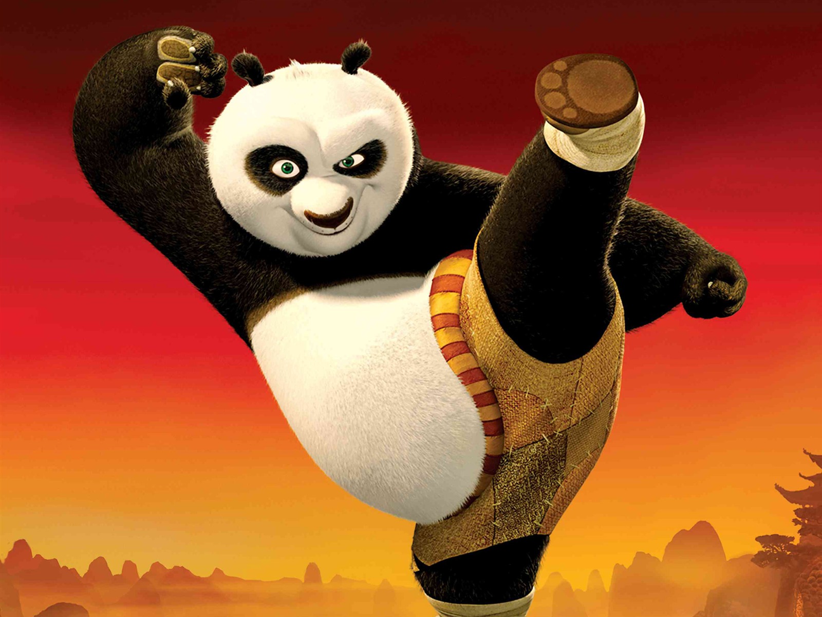Kung Fu Panda HD wallpaper #2 - 1600x1200