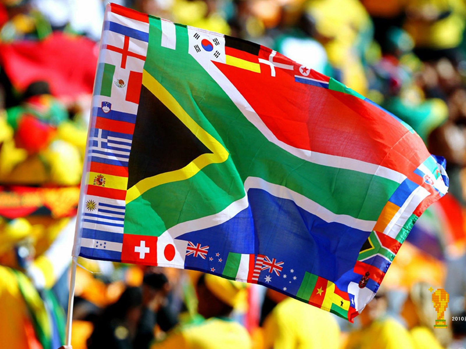 Sudáfrica la Copa Mundial de fondos de escritorio de serie (3) #3 - 1600x1200