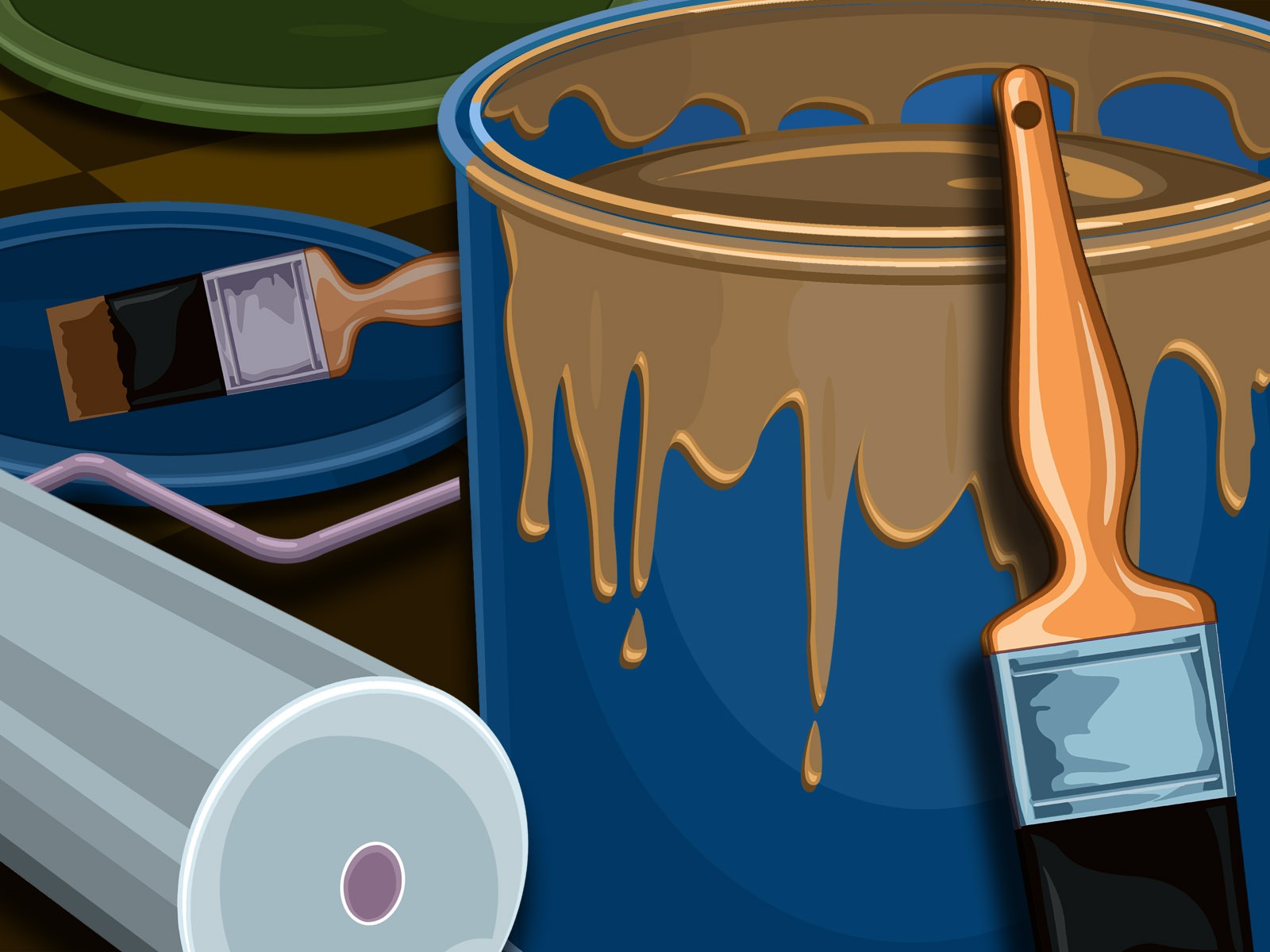 Vectorial de fondos de escritorio de la ilustración (1) #6 - 1600x1200