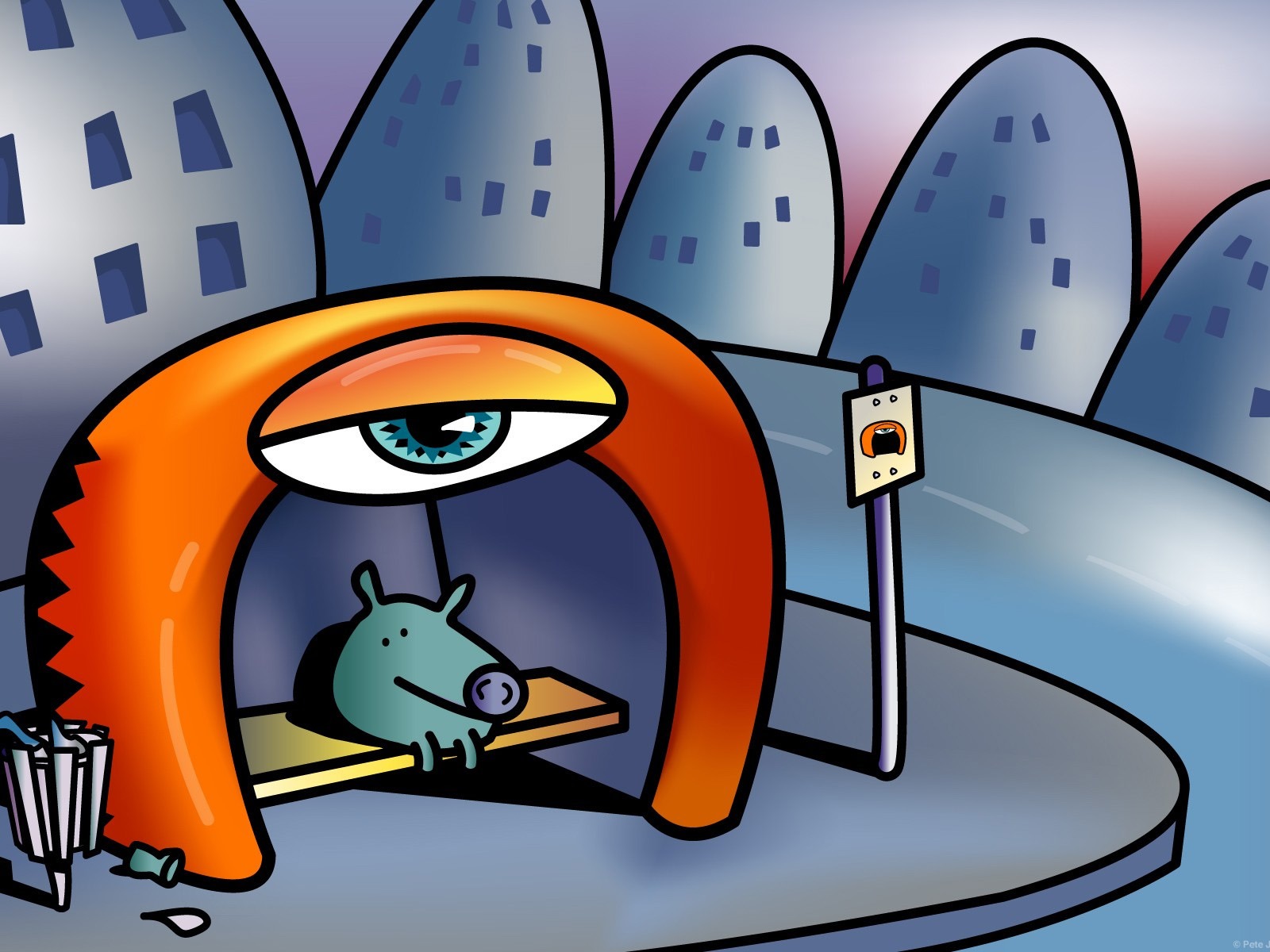 Blurburger 高清壁紙(二) #20 - 1600x1200