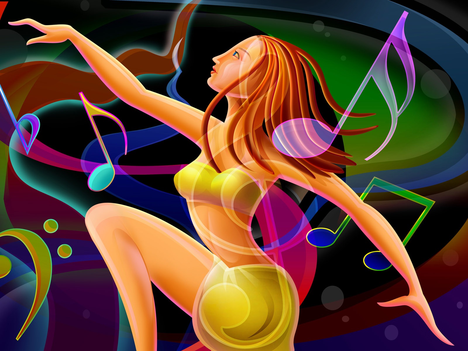 Vector illustration wallpaper (5) #1 - 1600x1200