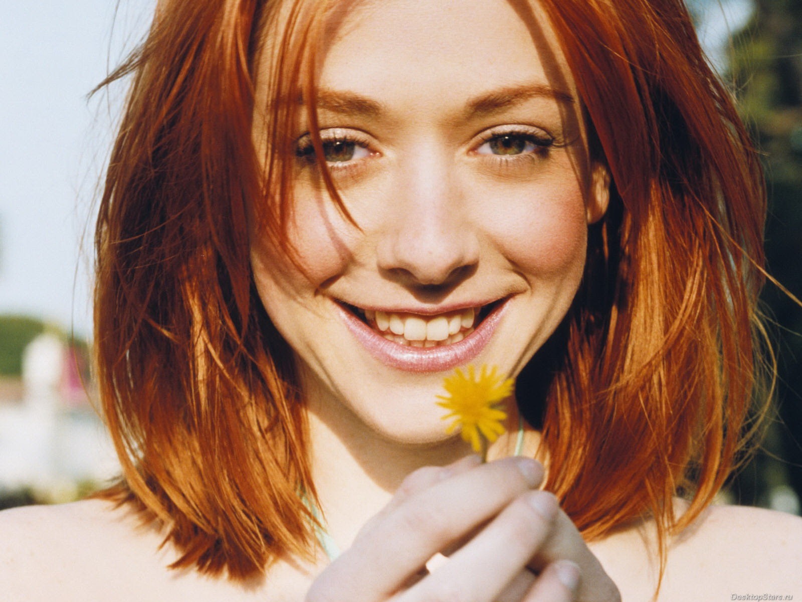 Alyson Hannigan 艾麗森·漢妮根 美女壁紙 #1 - 1600x1200