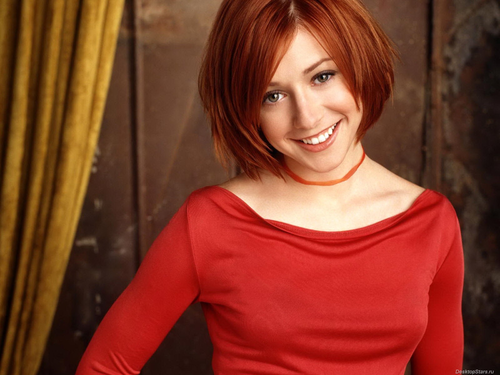 Alyson Hannigan 艾麗森·漢妮根 美女壁紙 #18 - 1600x1200