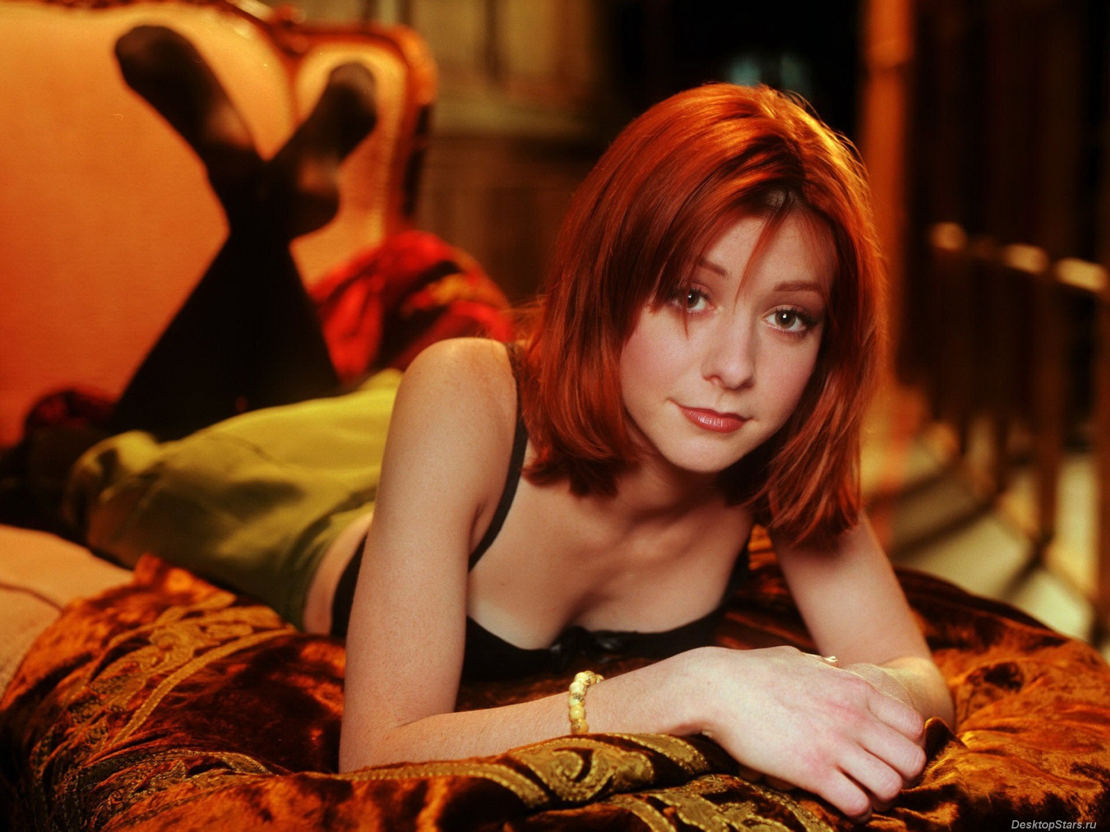 Alyson Hannigan 艾麗森·漢妮根 美女壁紙 #20 - 1600x1200