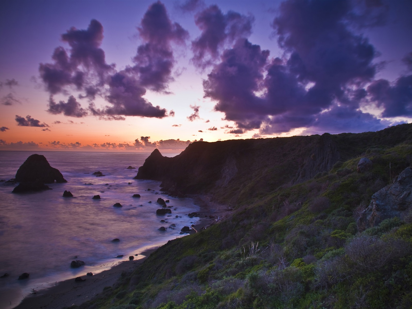 超大海滨海岸风光 壁纸(二)4 - 1600x1200