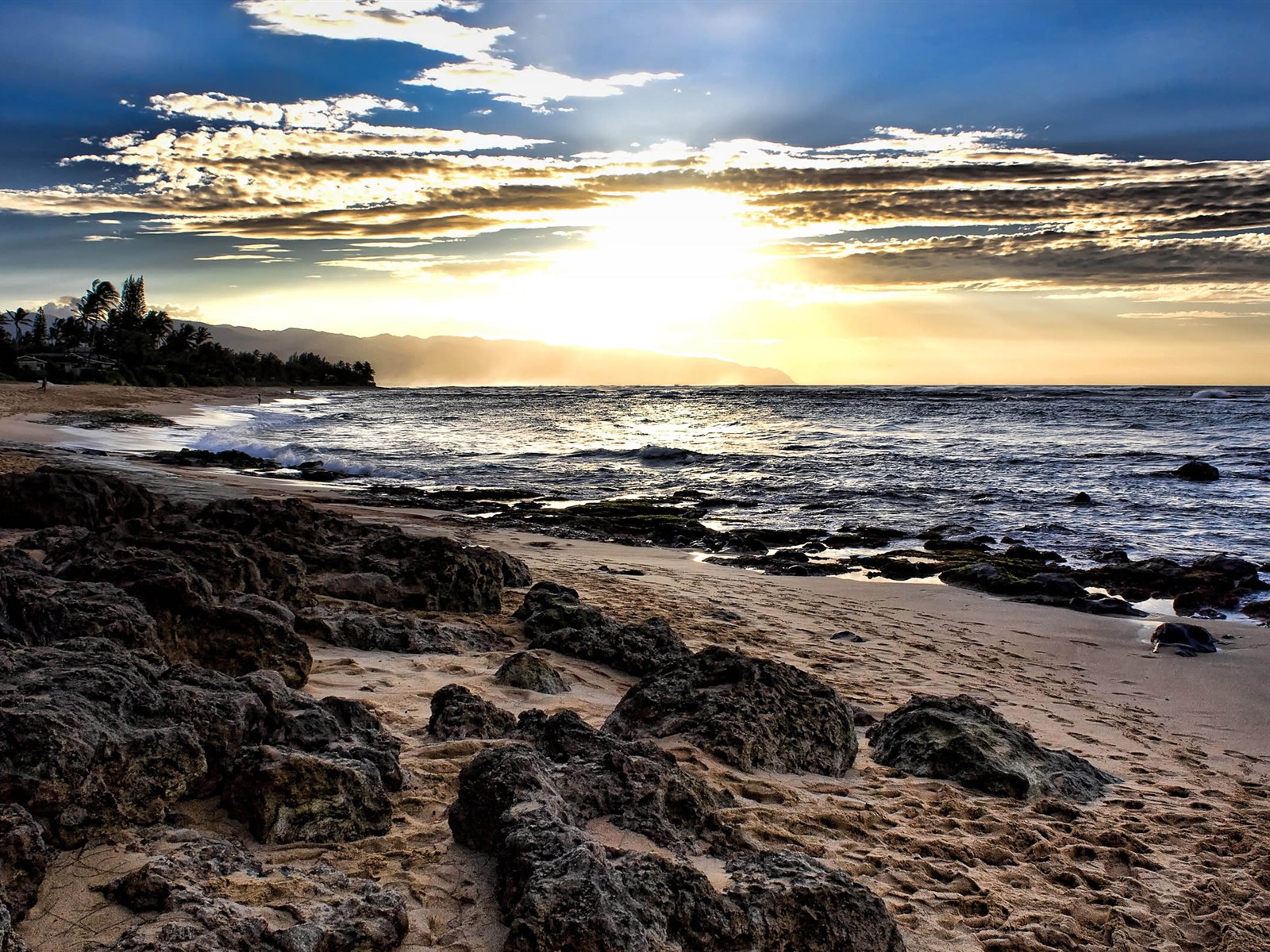 Large coastal coastal scenery wallpaper (2) #9 - 1600x1200