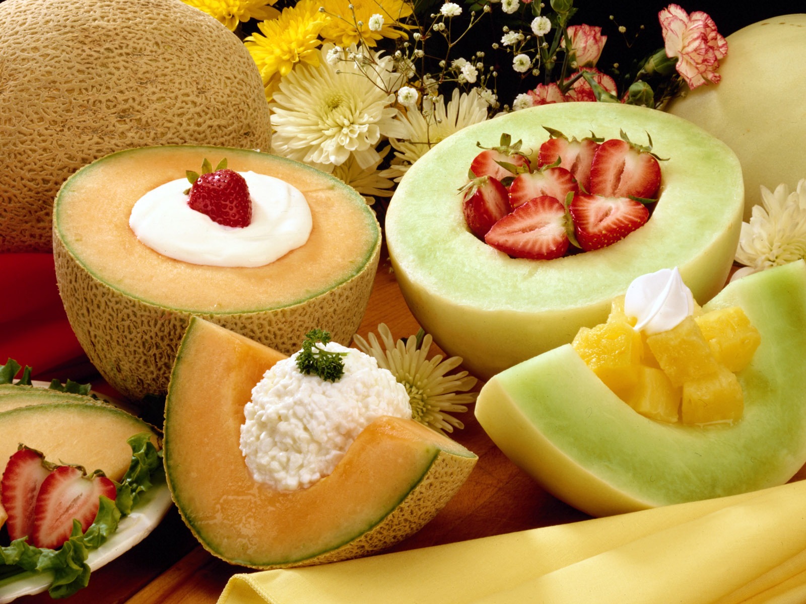 Gourmet dinner wallpaper (3) #1 - 1600x1200