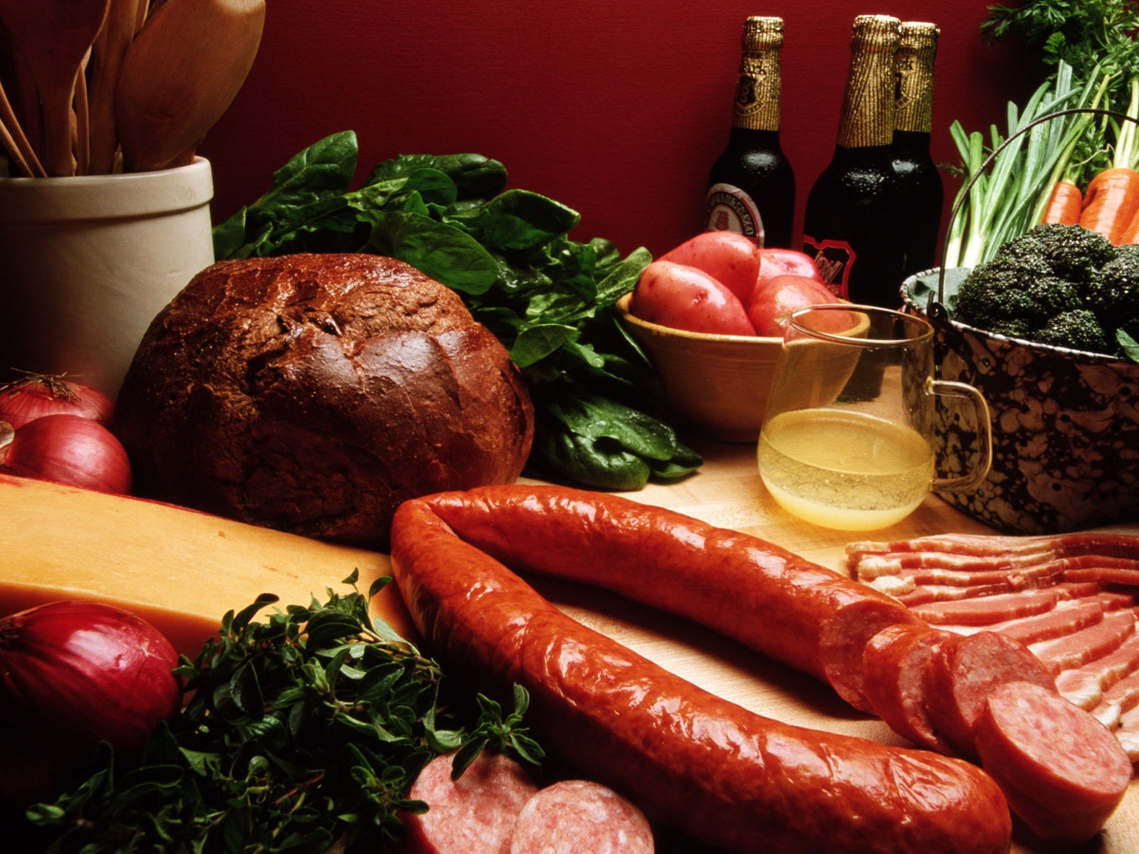 Gourmet dinner wallpaper (7) #10 - 1600x1200