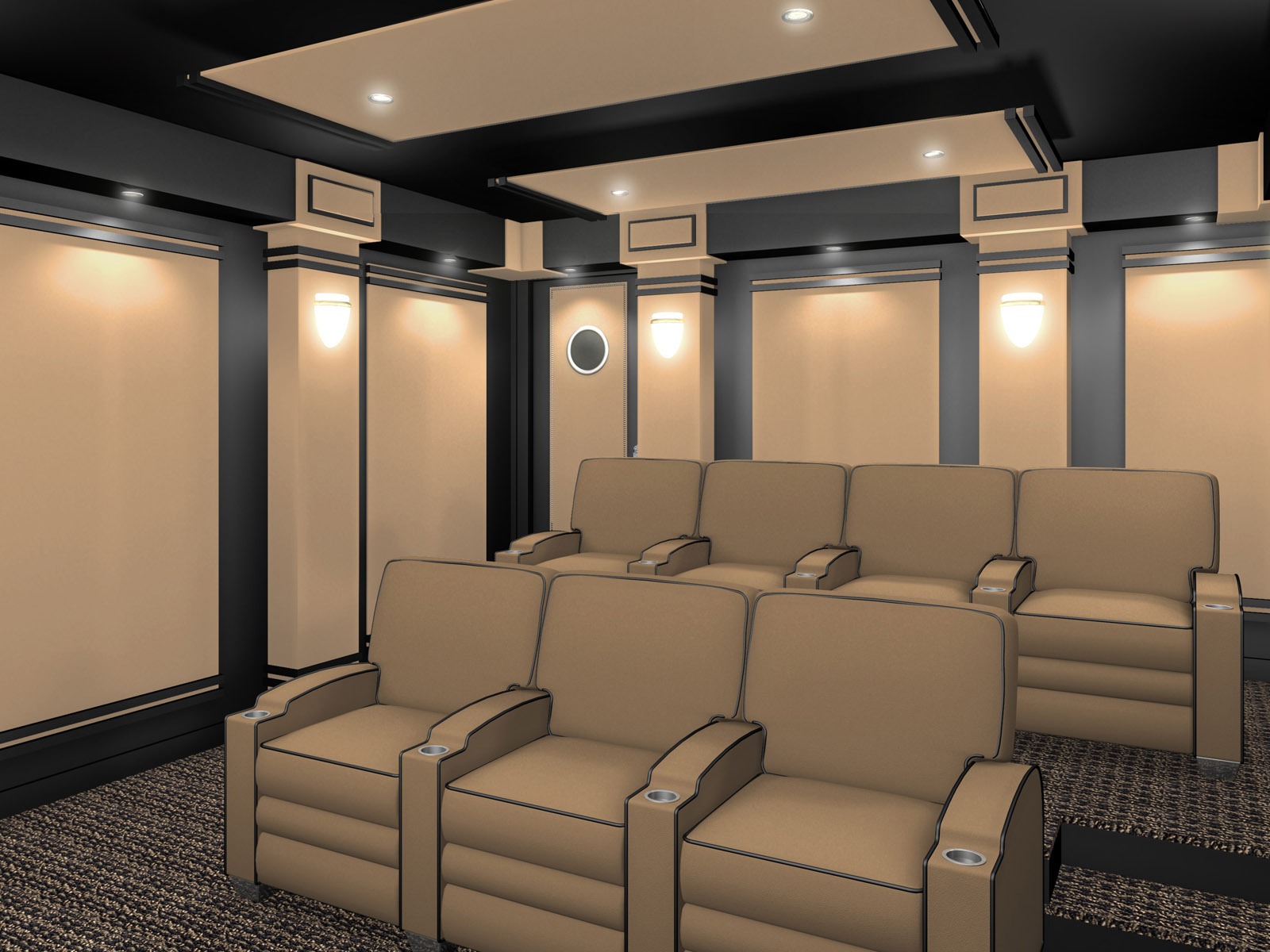 Home Theater wallpaper (1) #7 - 1600x1200