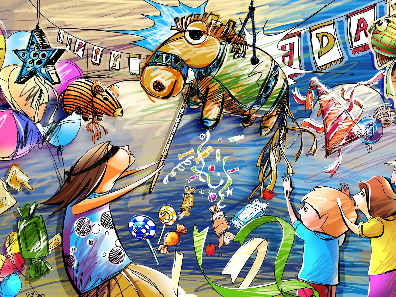 卡通世界 壁紙(一) #6 - 1600x1200
