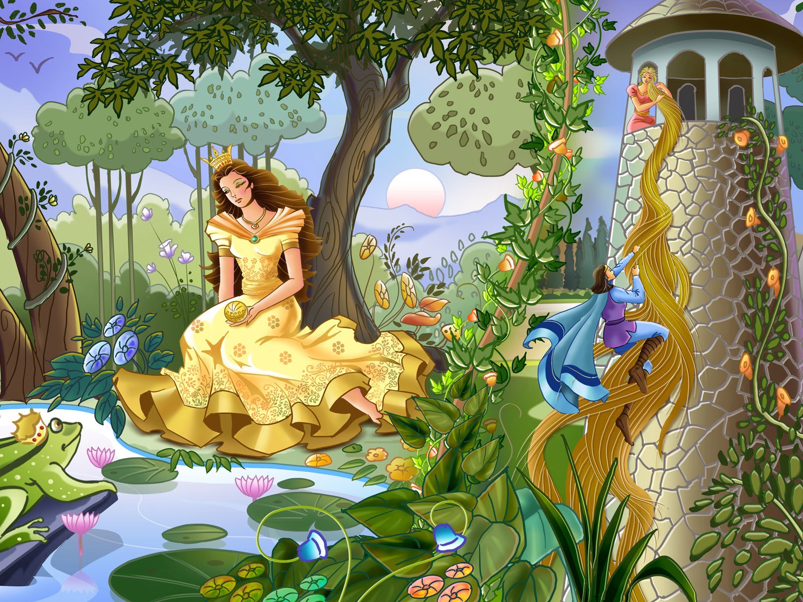 Cartoon wallpapers (2) #2 - 1600x1200