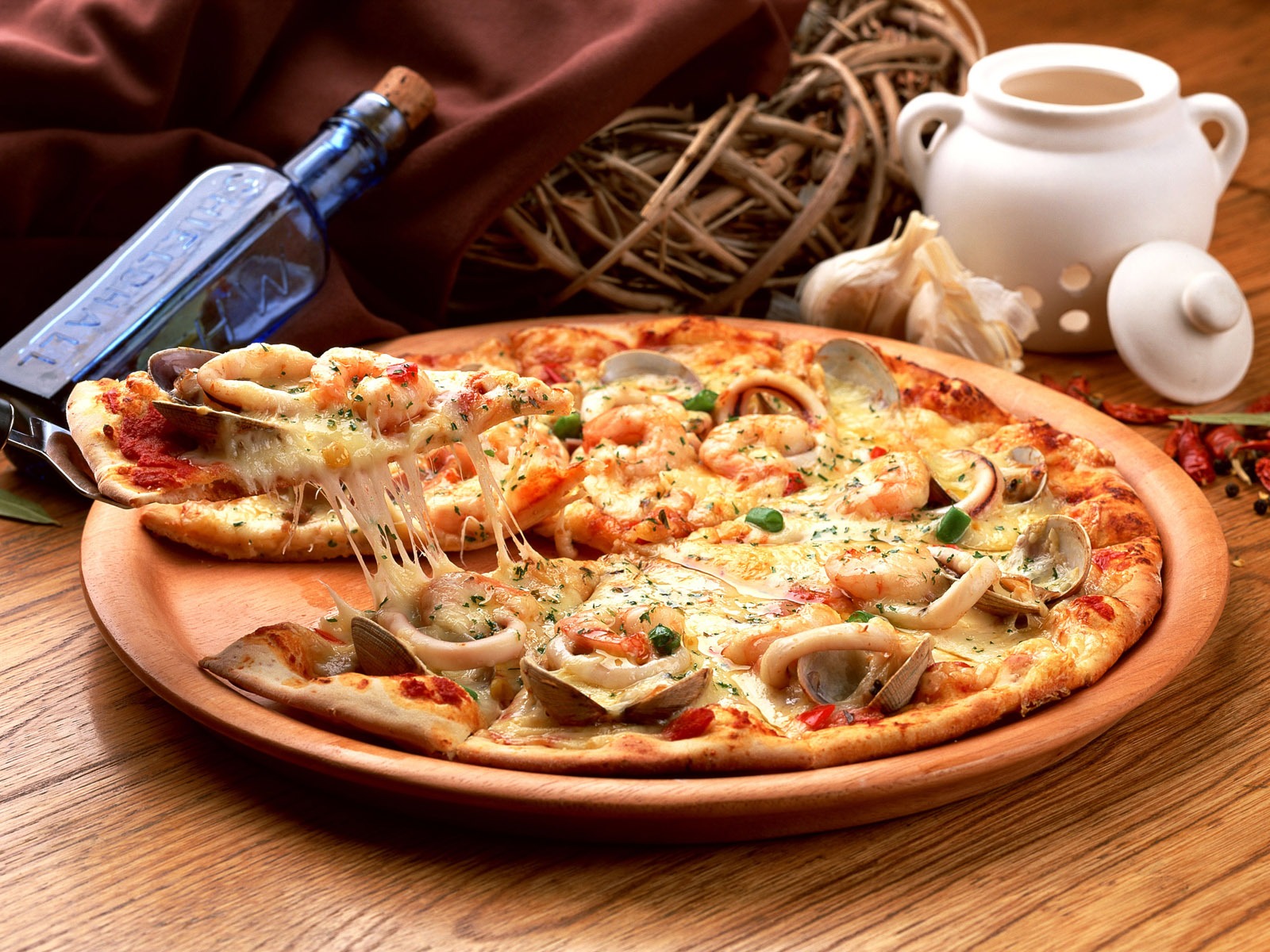 Pizza 美食壁紙(二) #8 - 1600x1200
