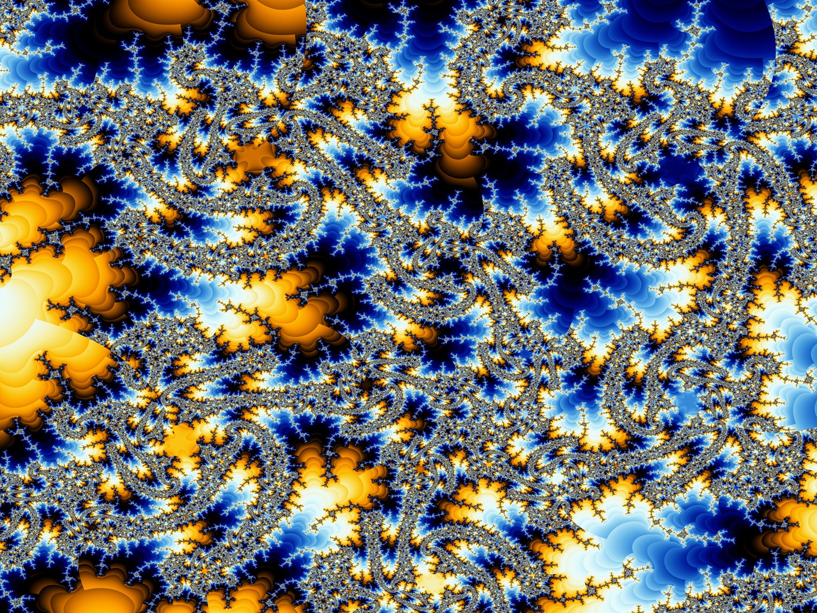 Super Bright Muster Tapete (3) #4 - 1600x1200