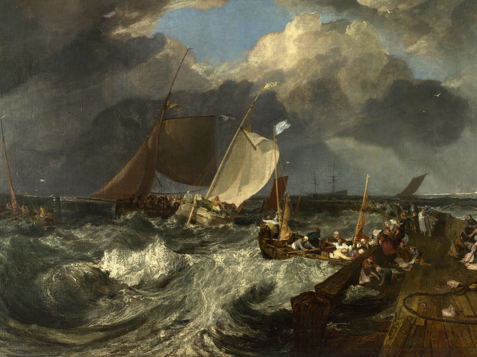 London Gallery sailing wallpaper (1) #13 - 1600x1200