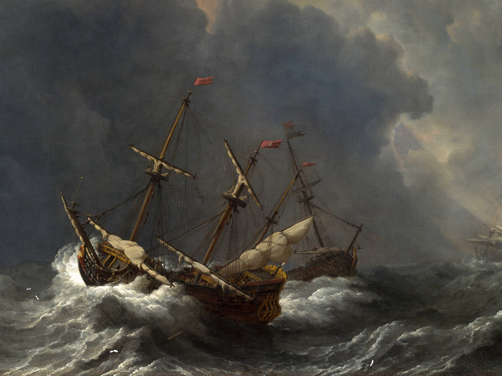 伦敦画廊帆船 壁纸(二)9 - 1600x1200