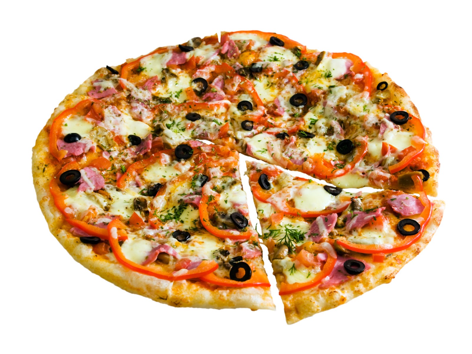Pizza Jídlo tapety (4) #10 - 1600x1200