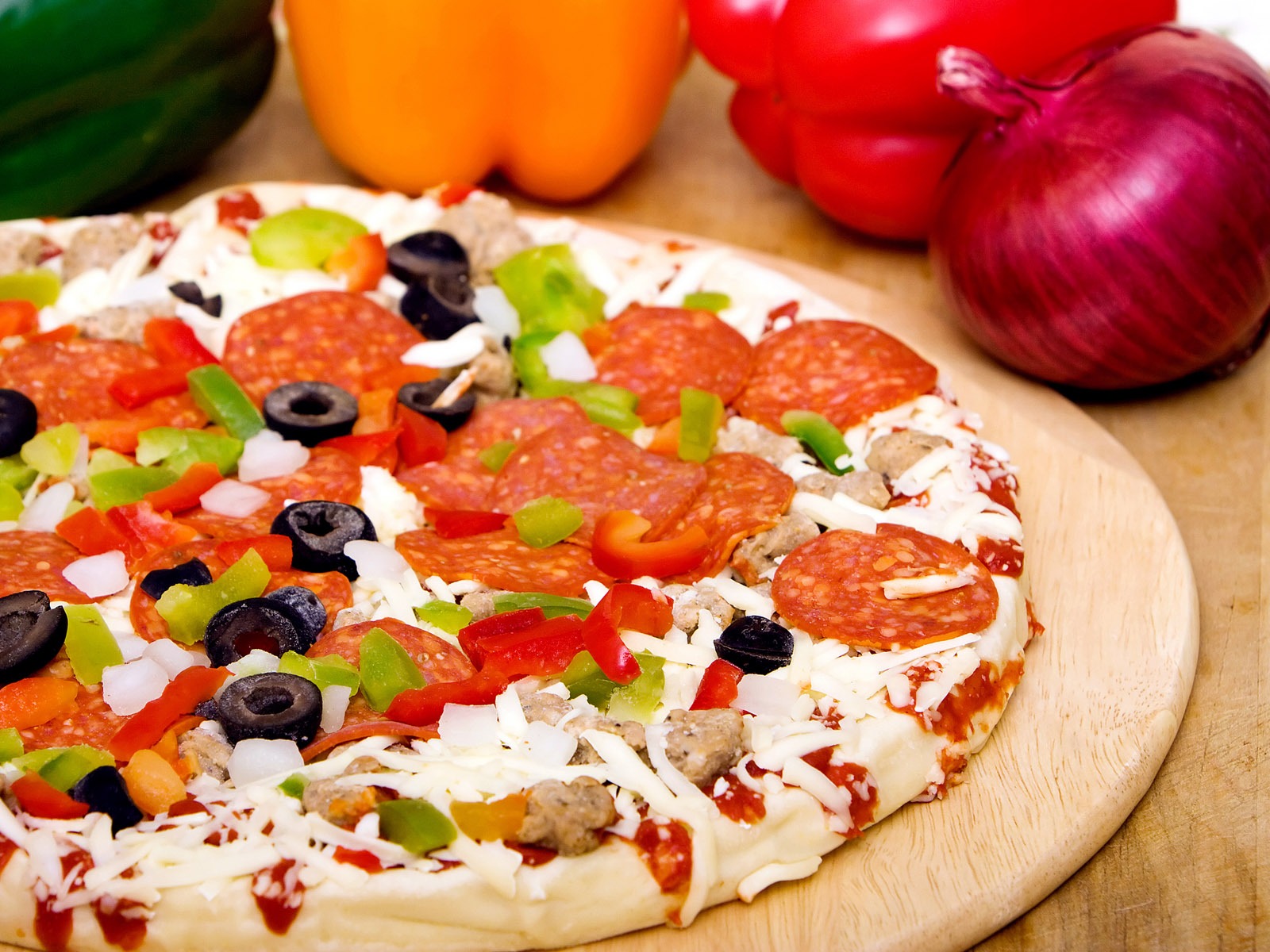 Pizza 美食壁紙(四) #19 - 1600x1200
