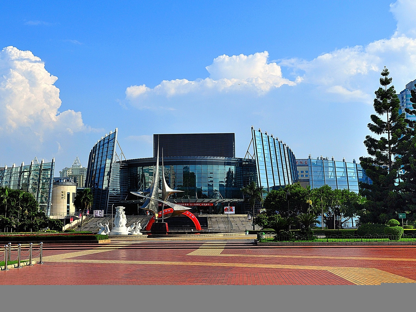 Fuzhou ulice s shot (foto Díla změnit) #8 - 1600x1200