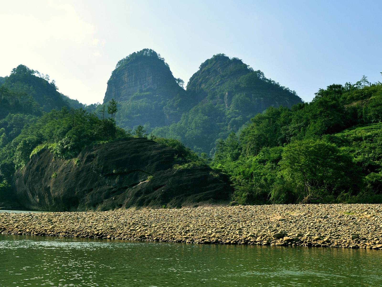 Wuyi jiuqu scenery (photo Works of change) #6 - 1600x1200