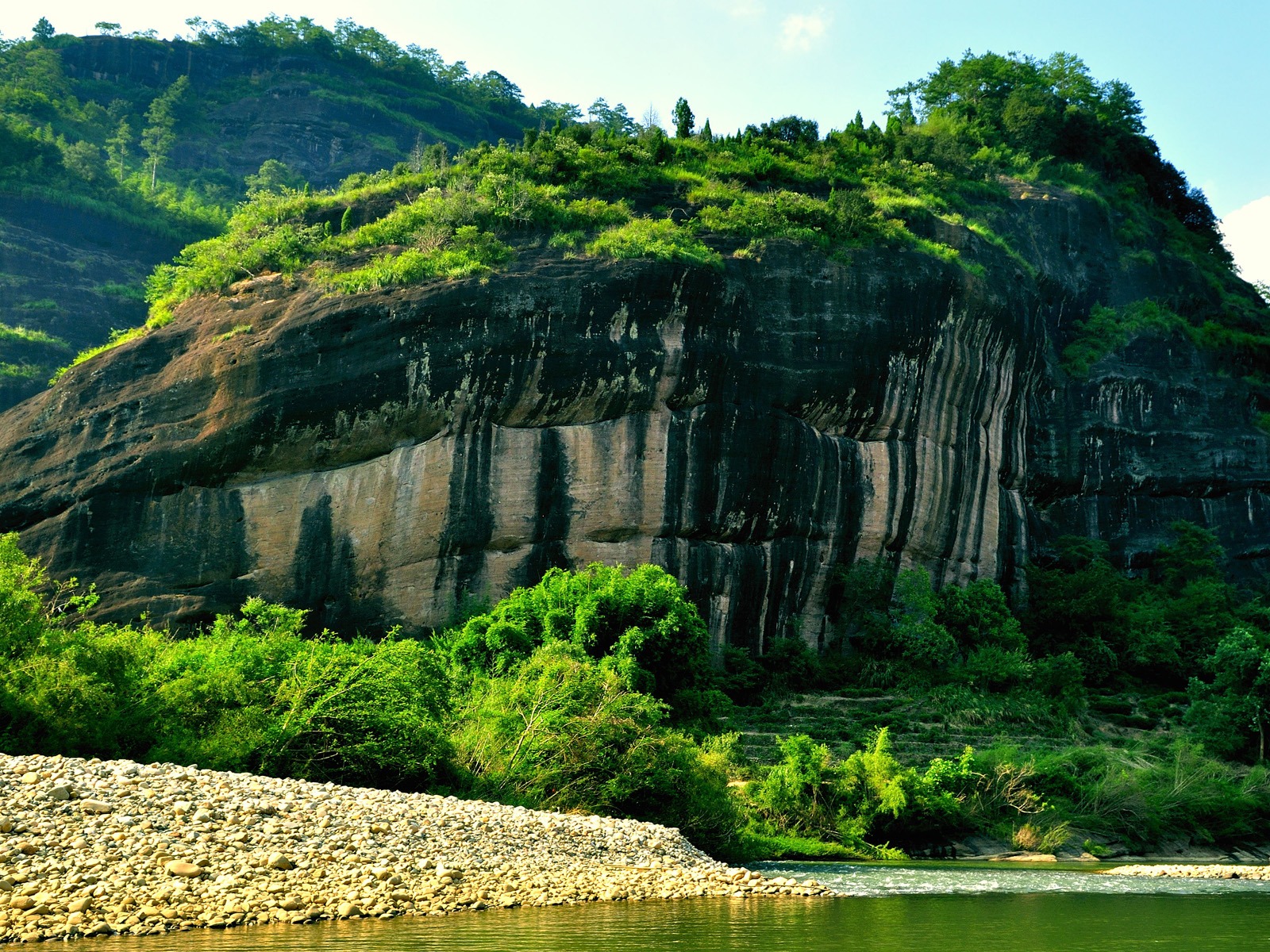 武夷jiuquの風景 (写真作品の変化) #9 - 1600x1200