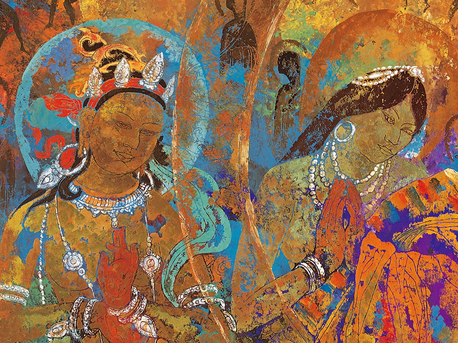 Cheung Pakistan print tibetischen Wallpaper (1) #11 - 1600x1200