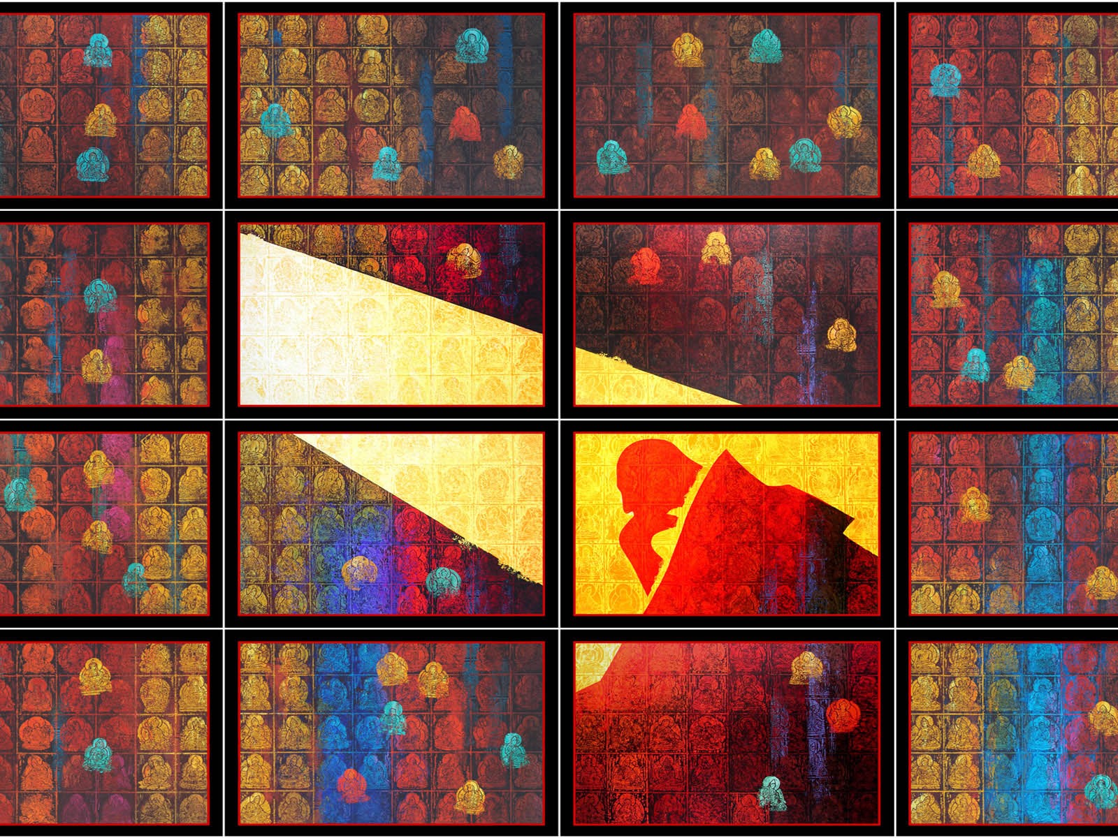 藏族祥巴版畫 壁紙(二) #2 - 1600x1200