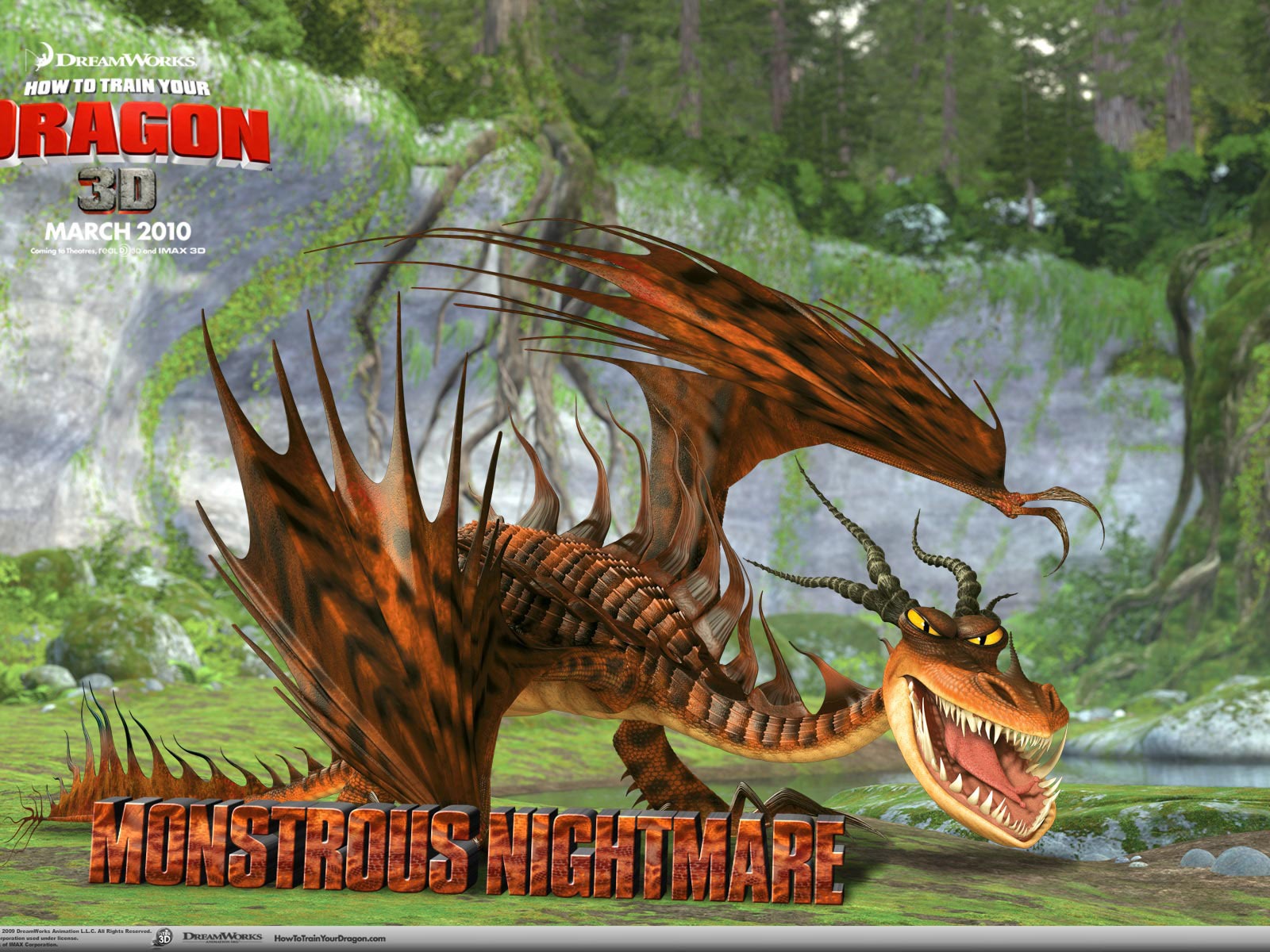 Jak Trénujte Dragon HD tapetu #10 - 1600x1200