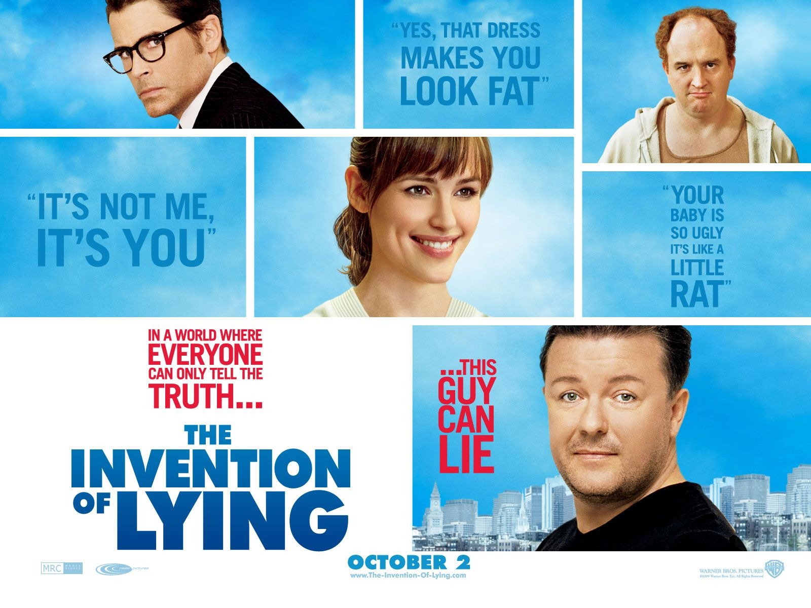 The Invention of Lying 謊言的誕生 高清壁紙 #25 - 1600x1200