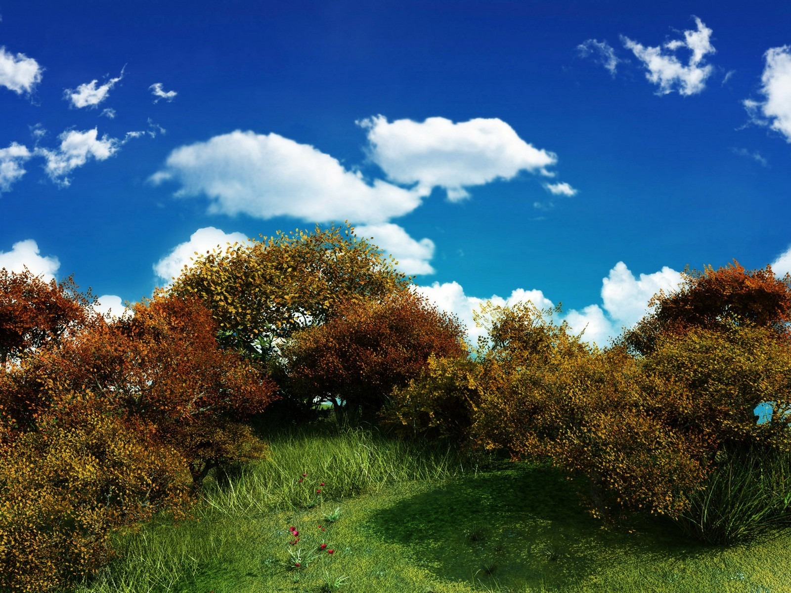 風光合集壁紙(40) #7 - 1600x1200