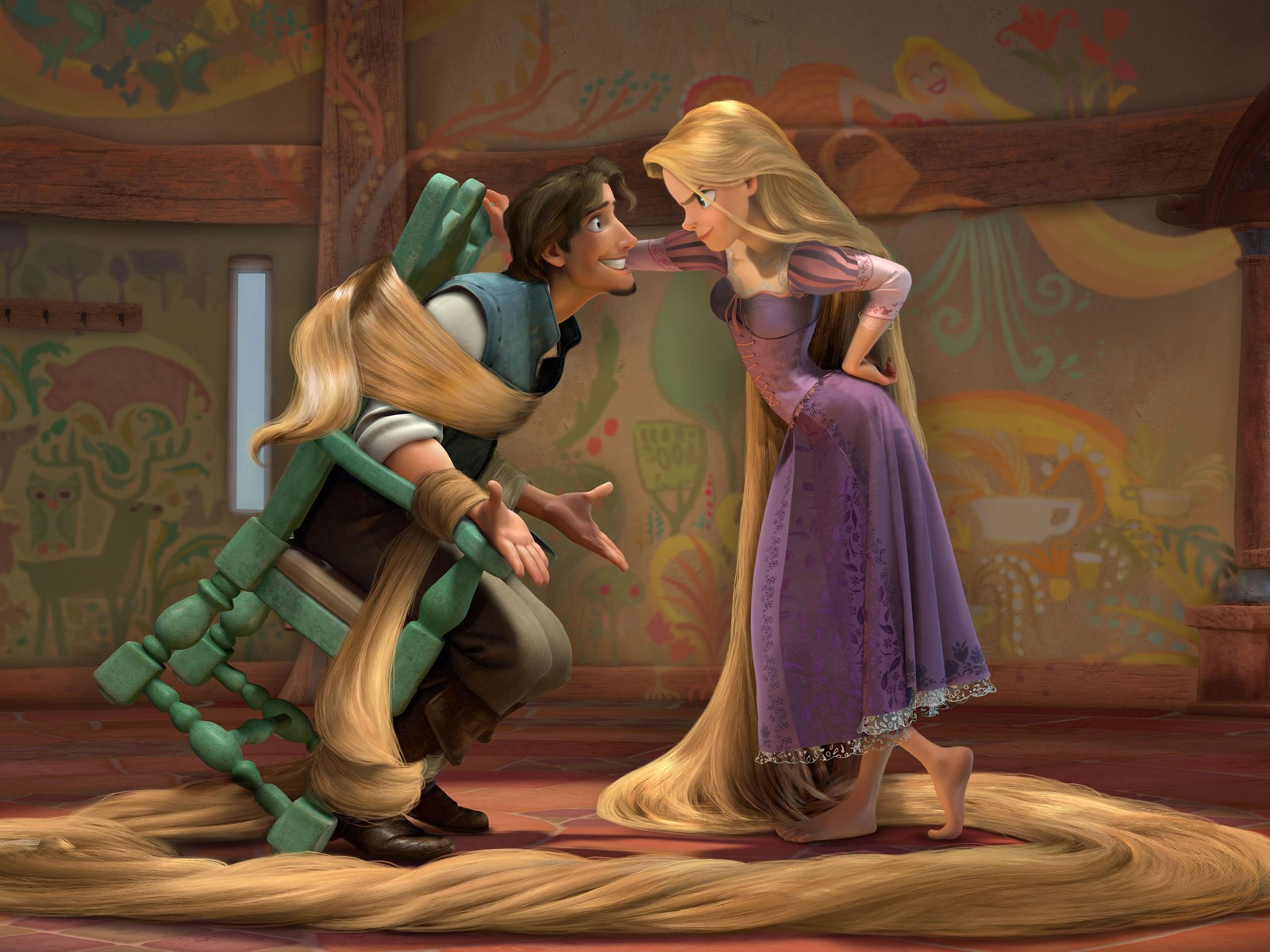 Tangled 長發公主 高清壁紙 #4 - 1600x1200