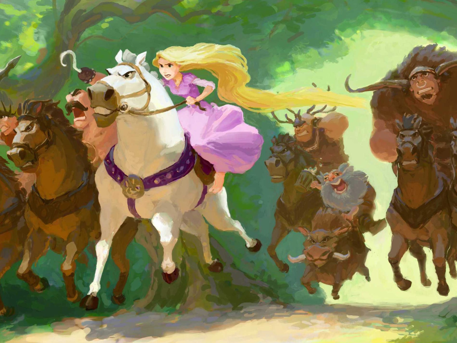Tangled 長發公主 高清壁紙 #9 - 1600x1200