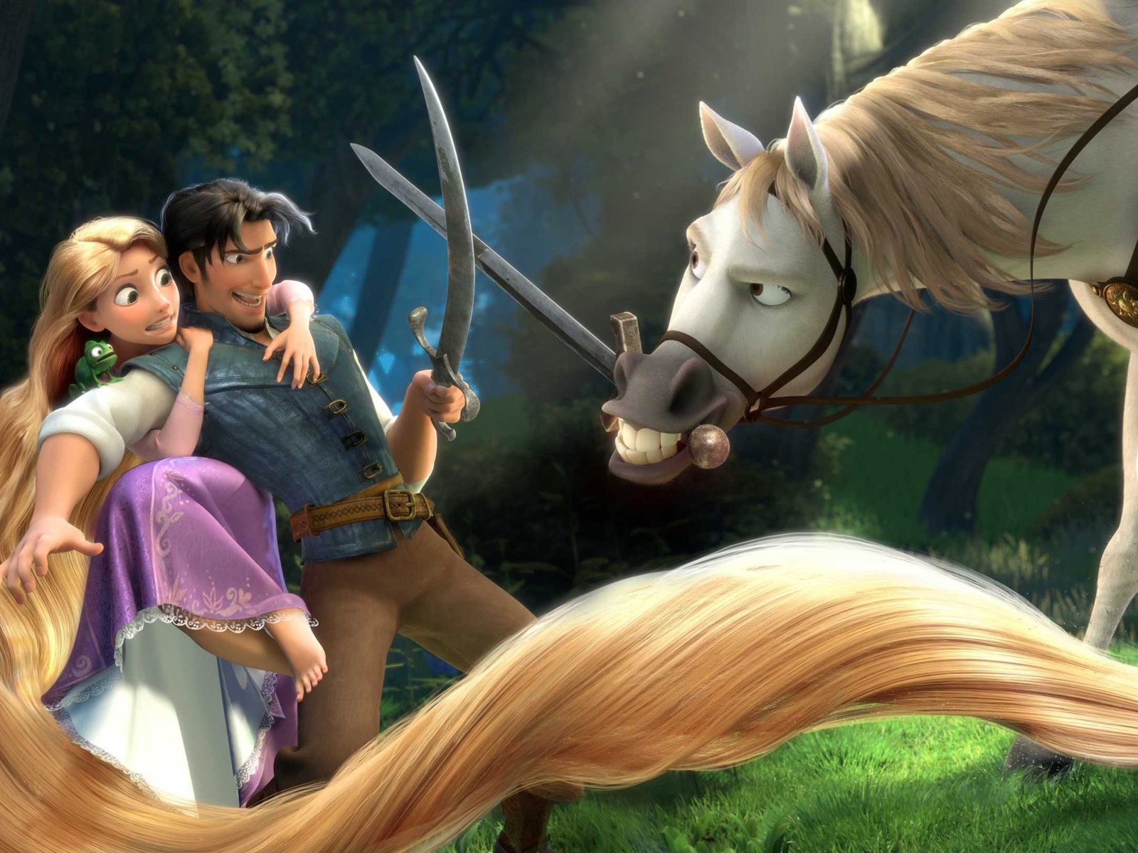 Tangled 長發公主 高清壁紙 #12 - 1600x1200