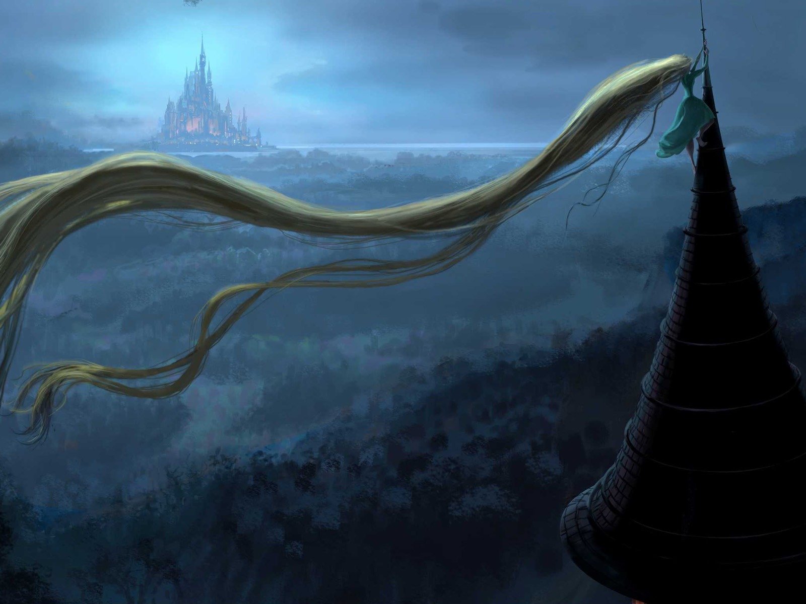 Tangled 長發公主 高清壁紙 #24 - 1600x1200