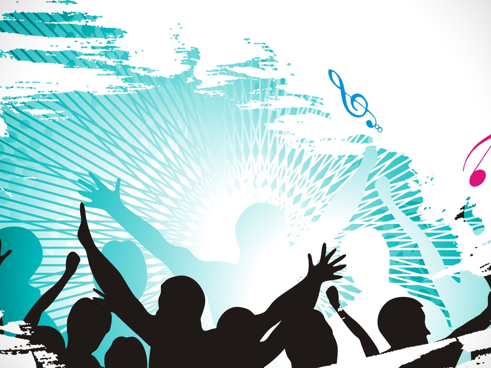 Vector musical theme wallpapers (4) #9 - 1600x1200
