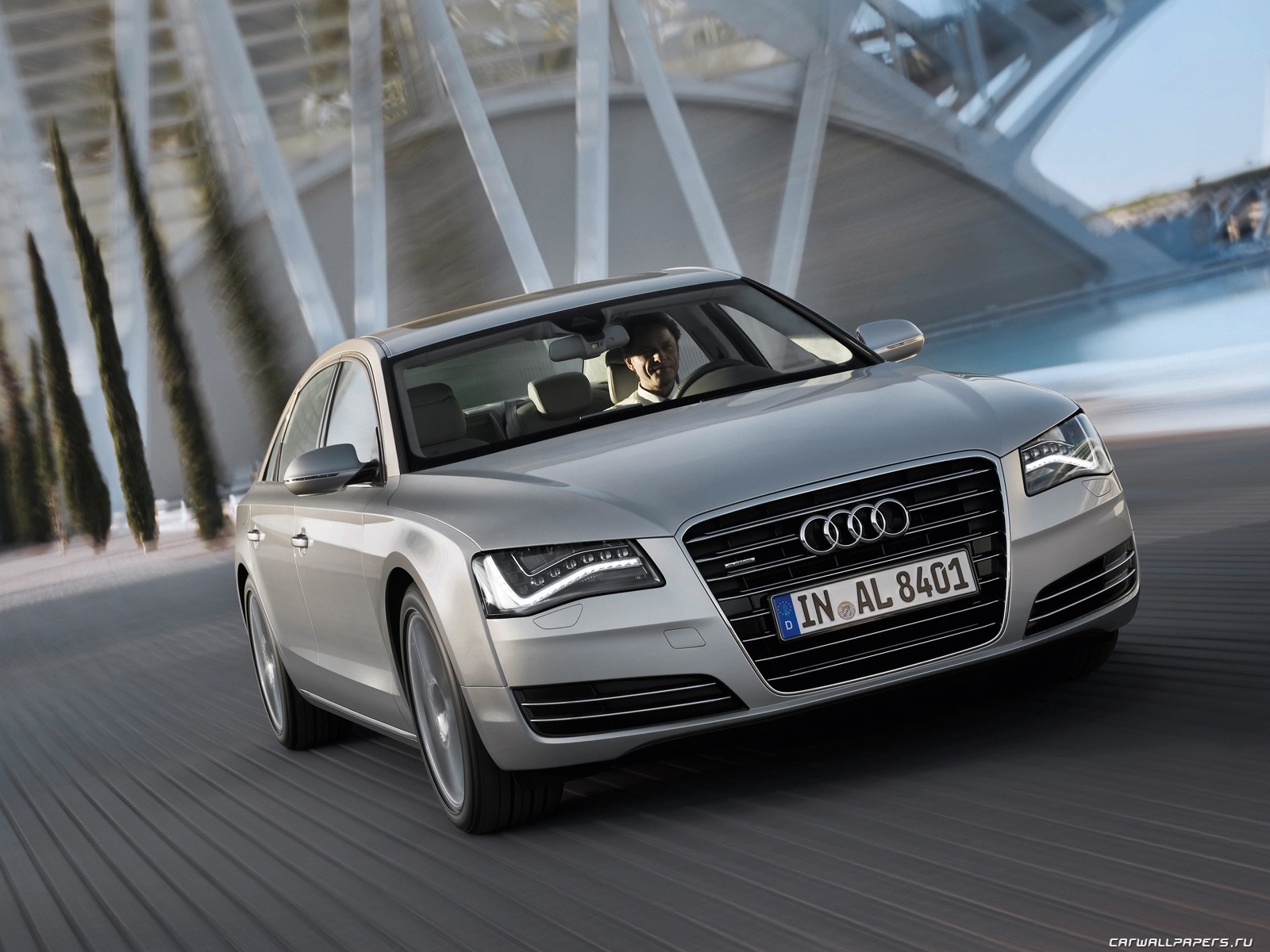 Audi A8 L 3.0 TFSI Quattro - 2010 高清壁紙 #6 - 1600x1200